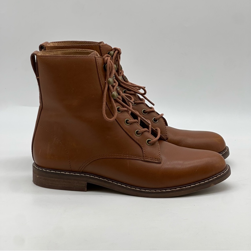 Madewell The Kellie Lace up Boots. Size 8